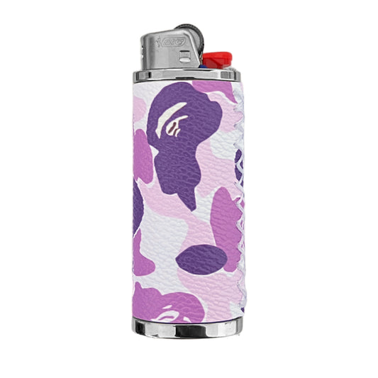 Purple Ape Camo Lighter Case