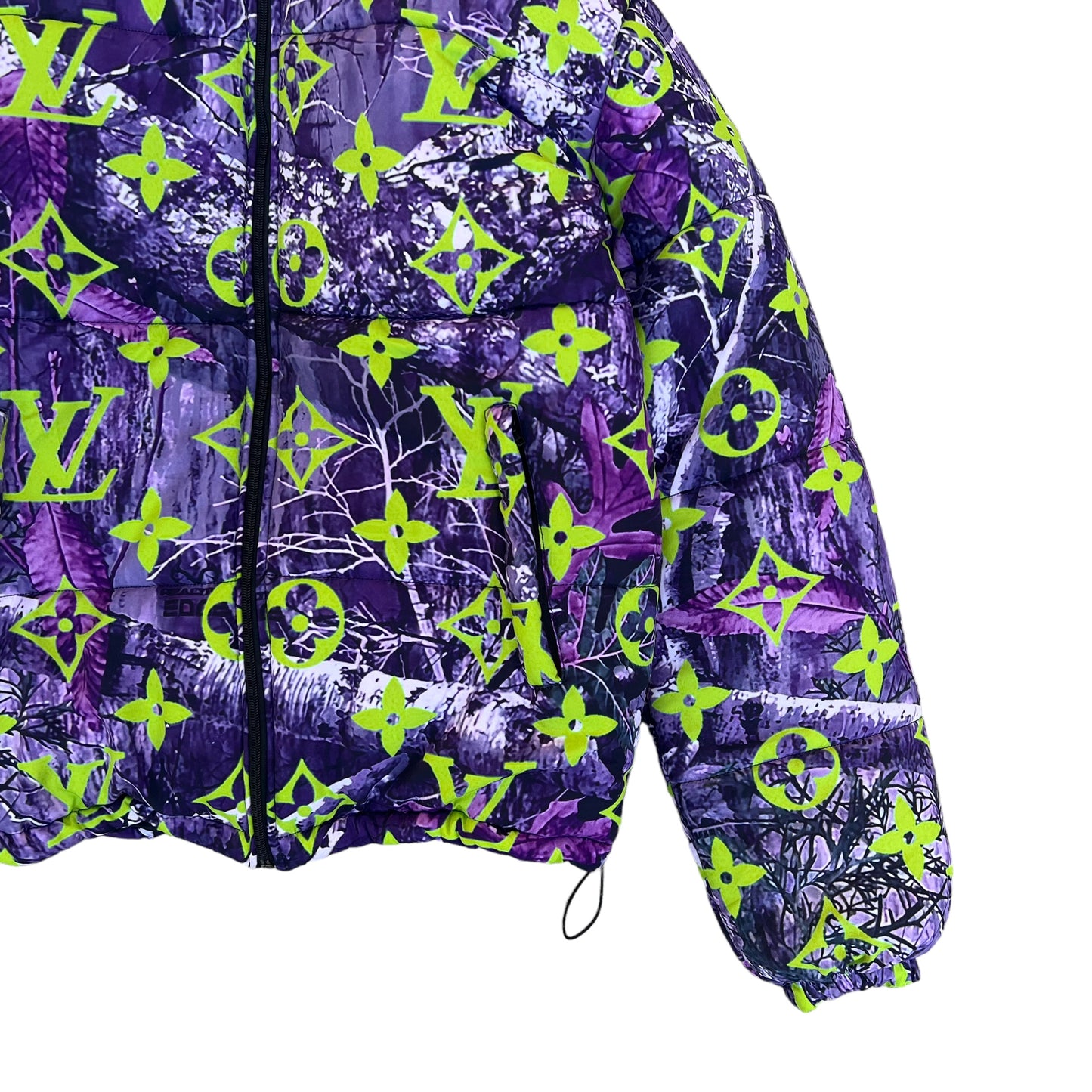 Purple Real Tree Camo Puffer Jacket
