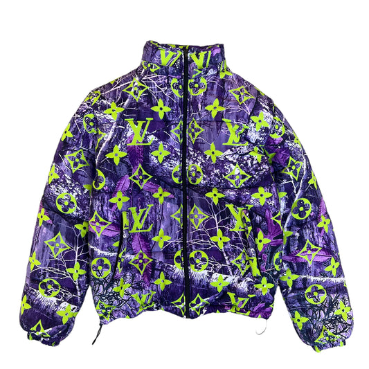 Purple Real Tree Camo Puffer Jacket