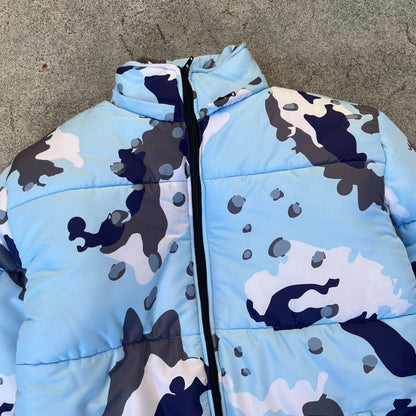 Icy Camo Puffer Jacket