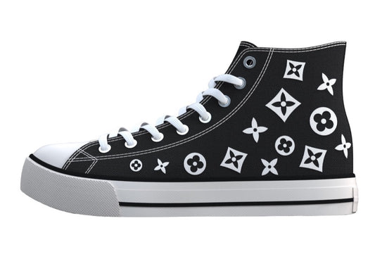 LV Embroidered Monogram High Tops