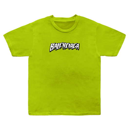 Slime Green Fucking Awesome Balenciaga T Shirt
